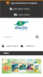 Mobile Screenshot of doceo.fr